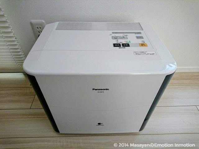気化式加湿器PanasonicのFE-KXF15の2階まで潤すその加湿力に大満足！ | Masayan の Emotion Inmotion