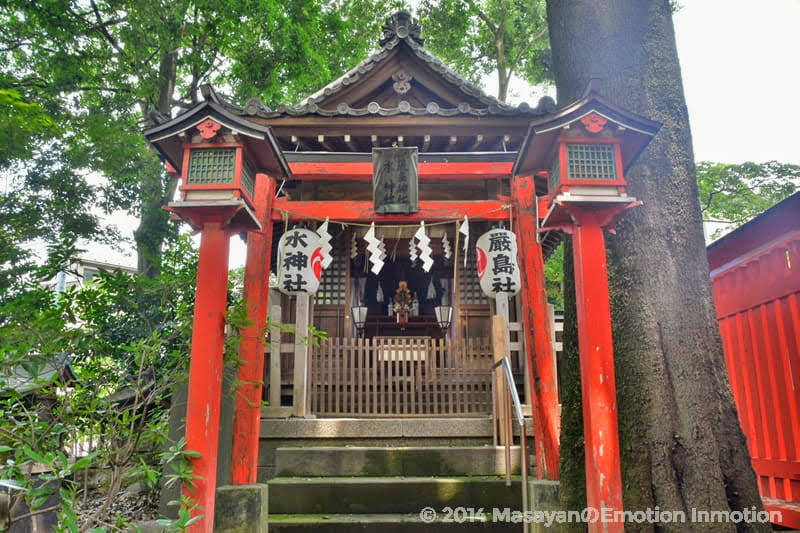 馬橋稲荷神社の厳島社・水神社