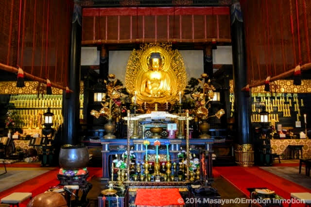 比叡山延暦寺東塔・阿弥陀堂に鎮座される阿弥陀仏坐像は美しい