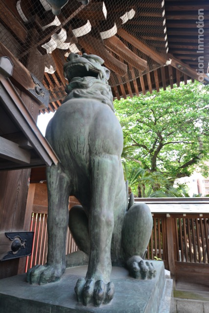 櫛田神社狛犬